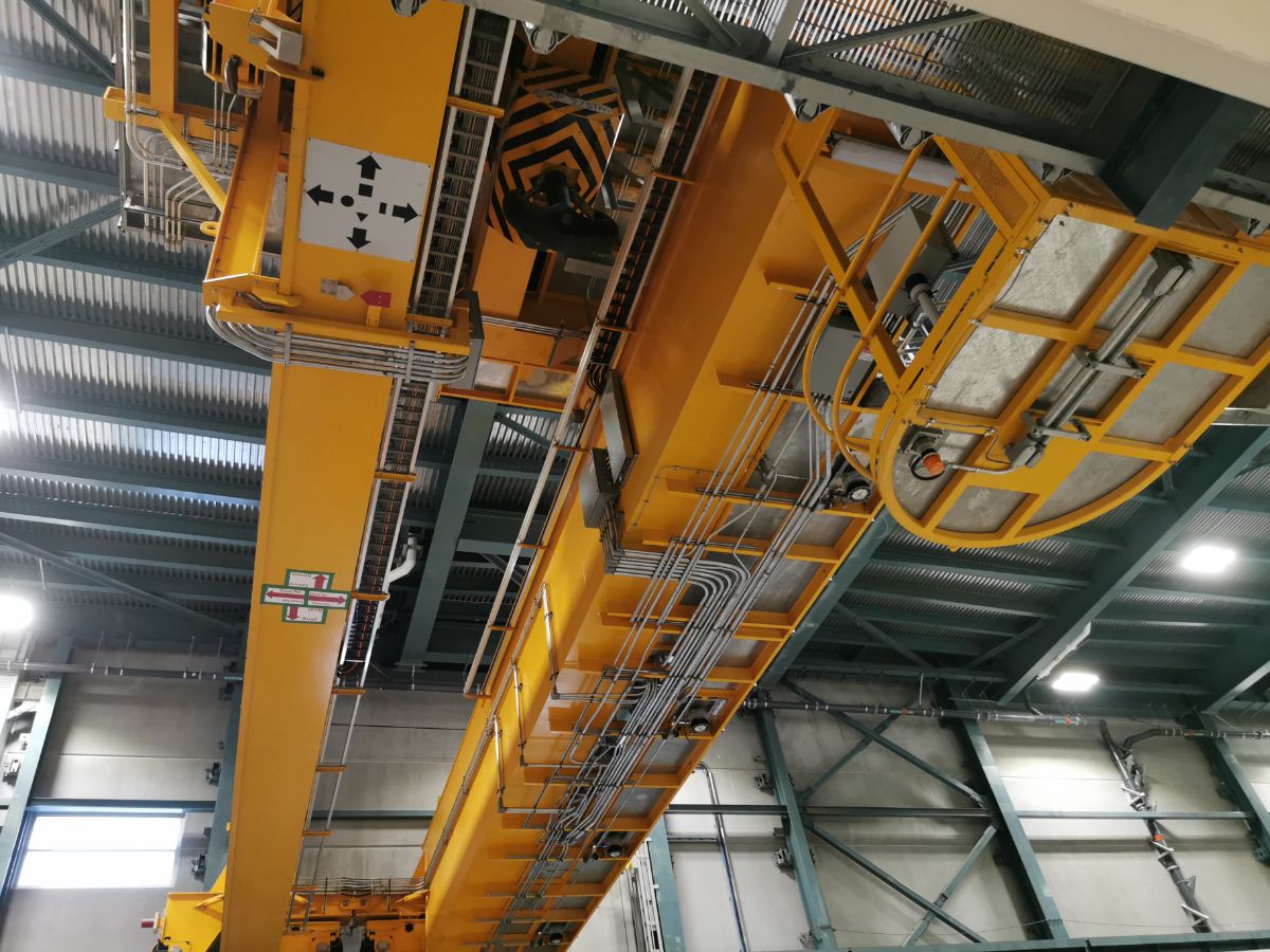 Système électrique et automatisation du pont roulant – Centrale Romaine-4 - 2