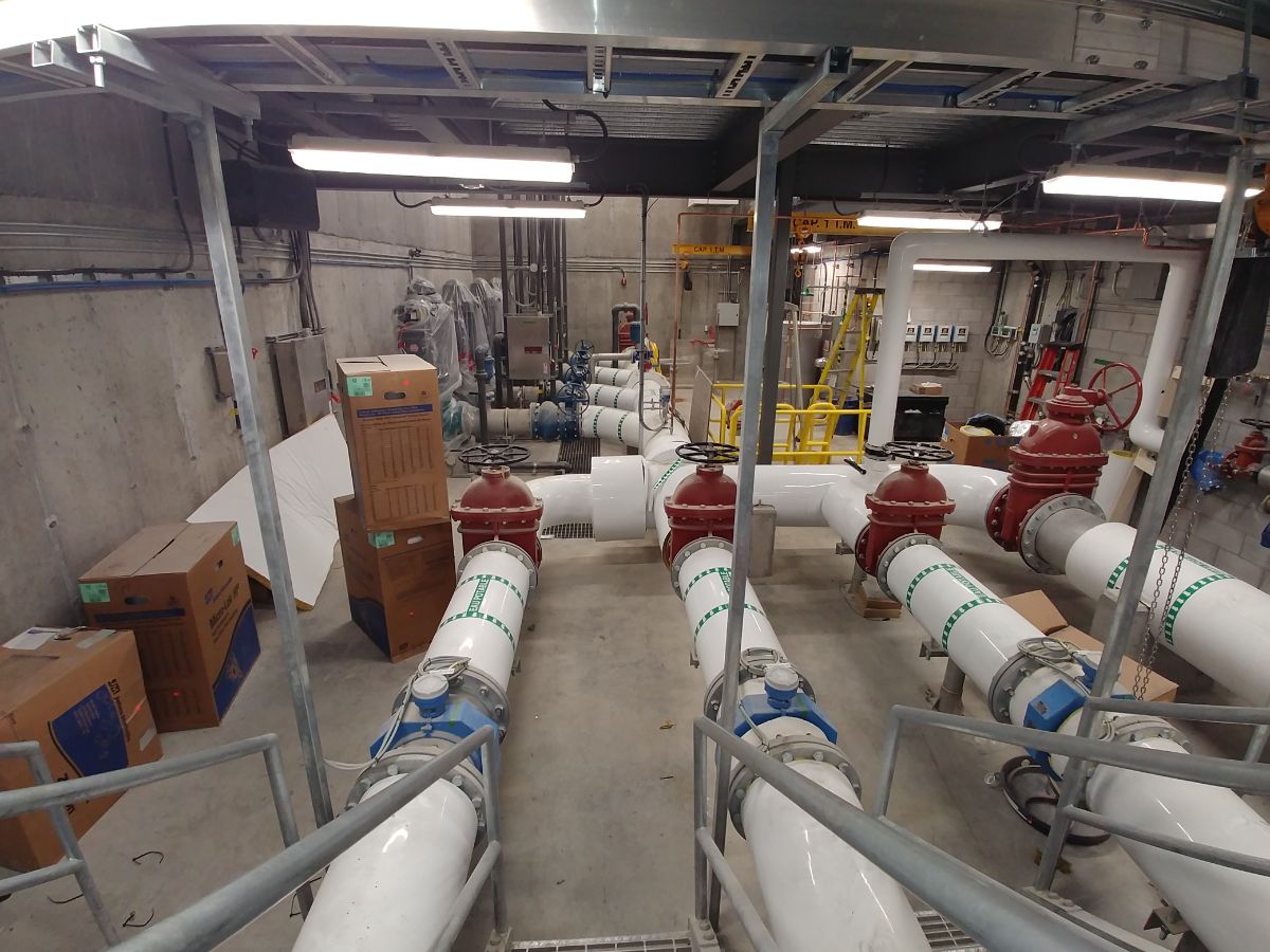 Automatisation et contrôle du procédé – Usine de filtration de Chicoutimi