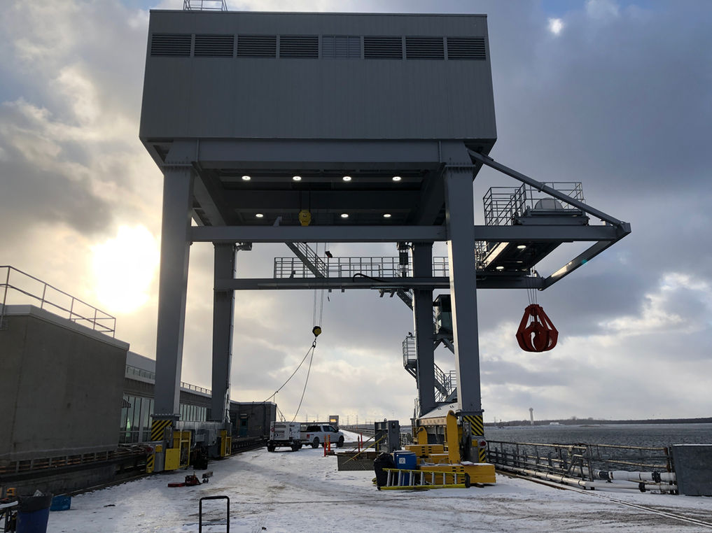 Modernisation électrique de grues portiques industrielles
